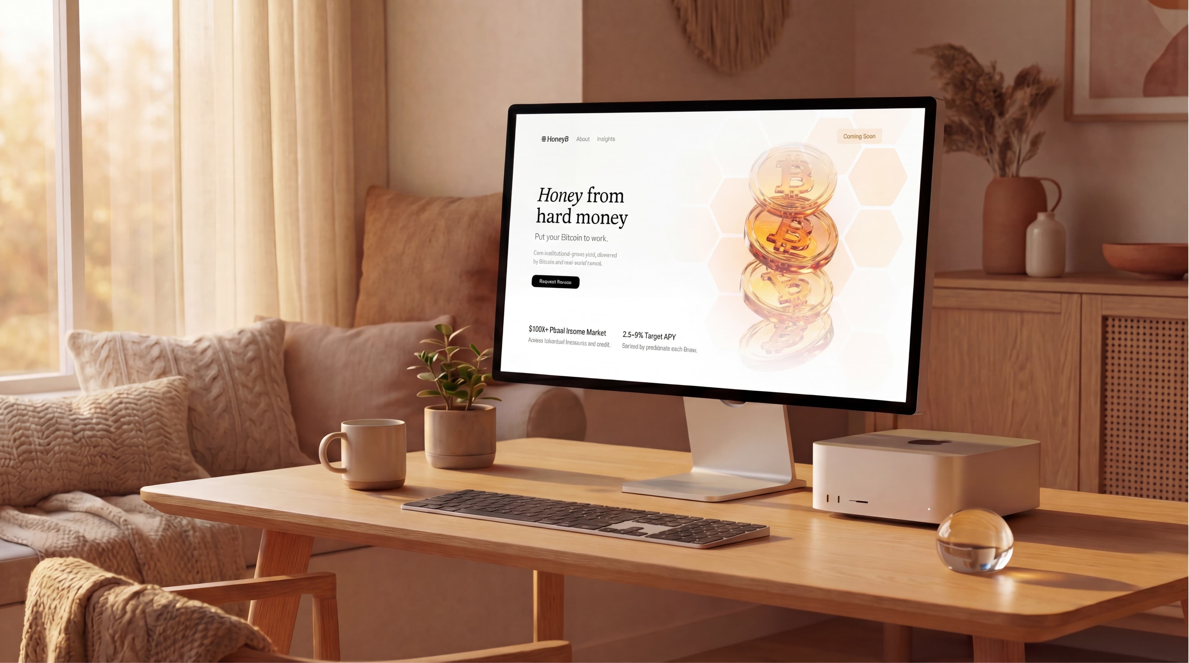 Homepage on Display