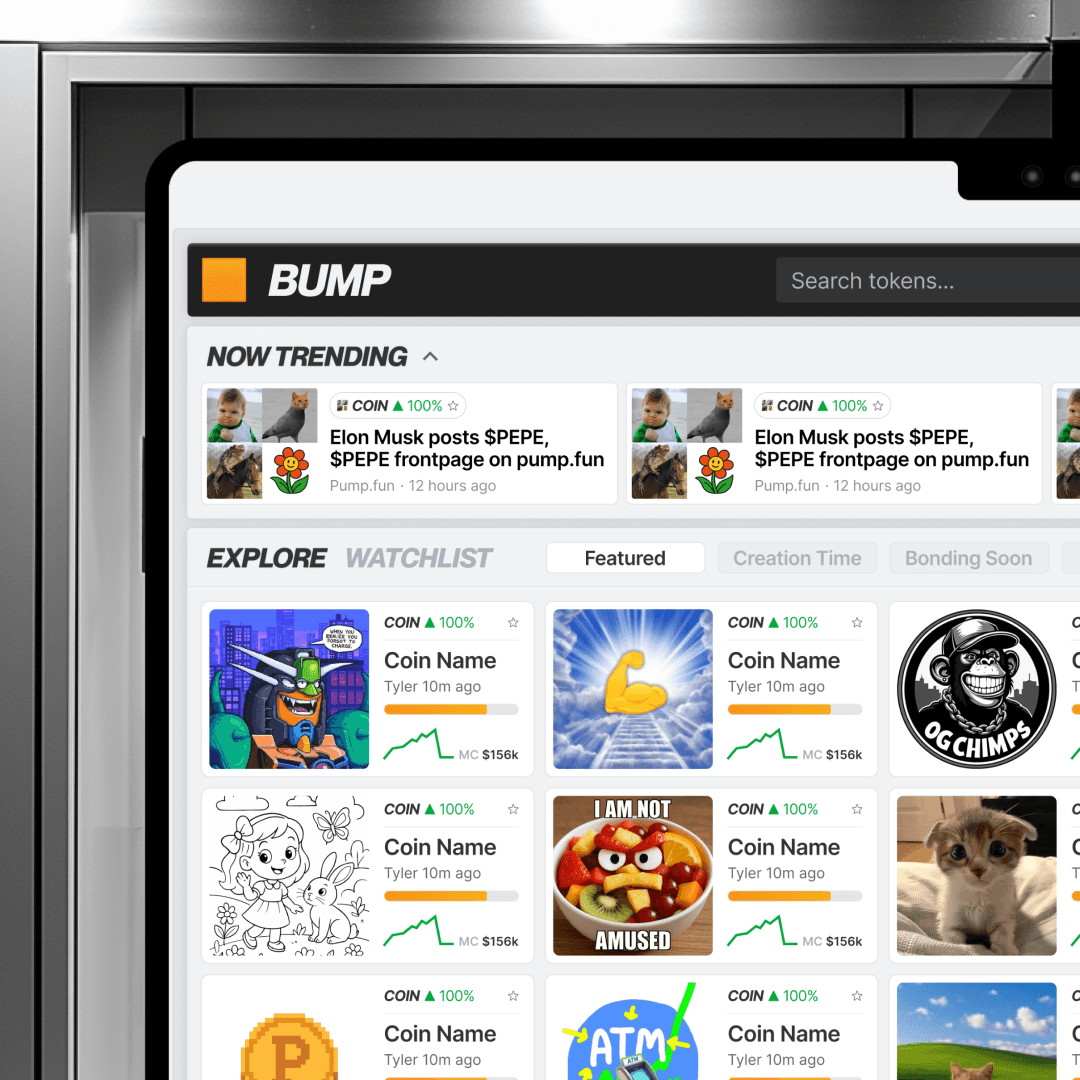 Bump platform UX